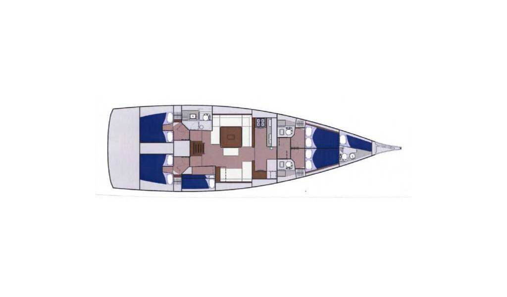 Segelyachten Dufour 560 GL Gorgeous