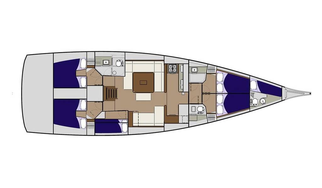 Segelyachten Dufour 560 GL Skylark