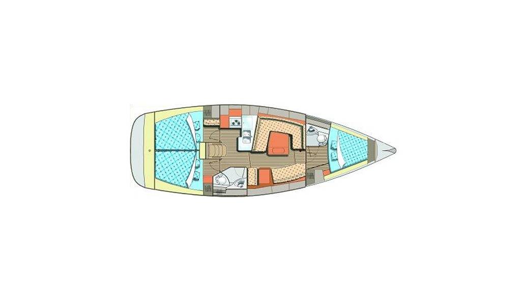Segelyachten Elan 384 Impression Artemis