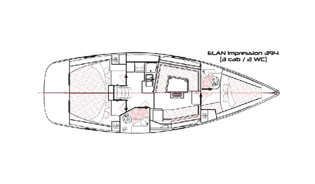 Segelyachten Elan 394 Impression Thalia