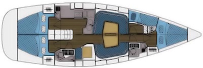 Sailing yacht Elan 434 Impression Ippoliti