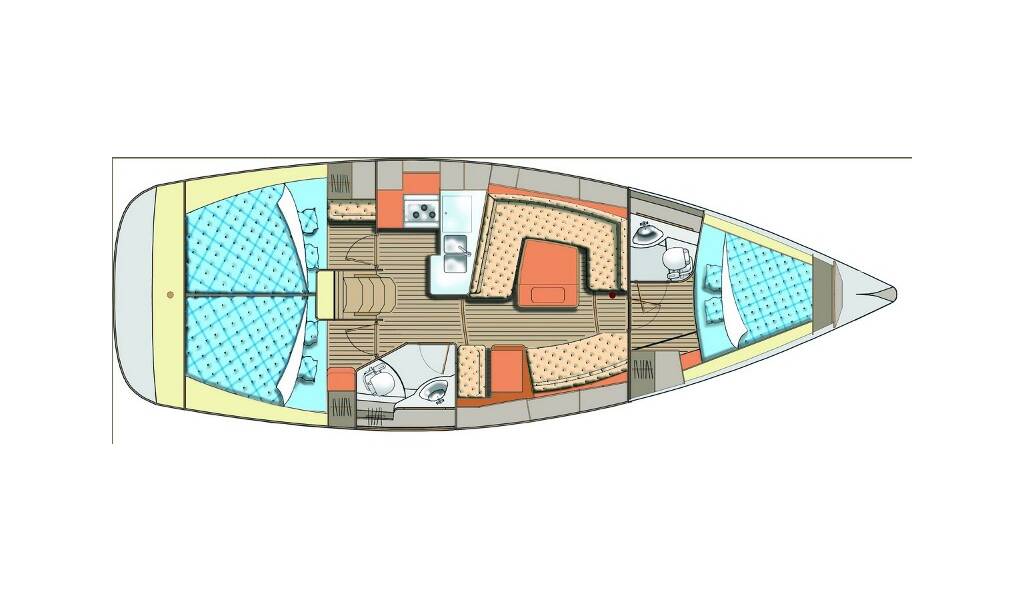 Sailing yacht Elan Impression 40 Janina