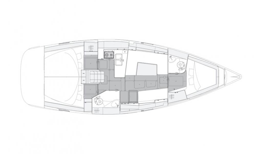 Sailing yacht Elan Impression 40.1 Tonka