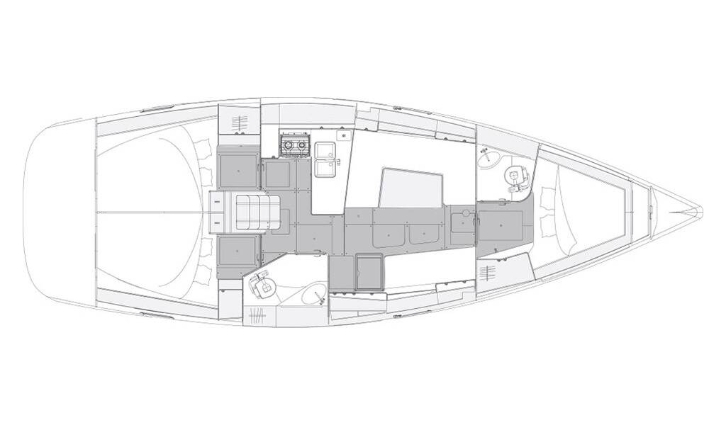 Segelyacht Elan Impression 40.1 Plankton