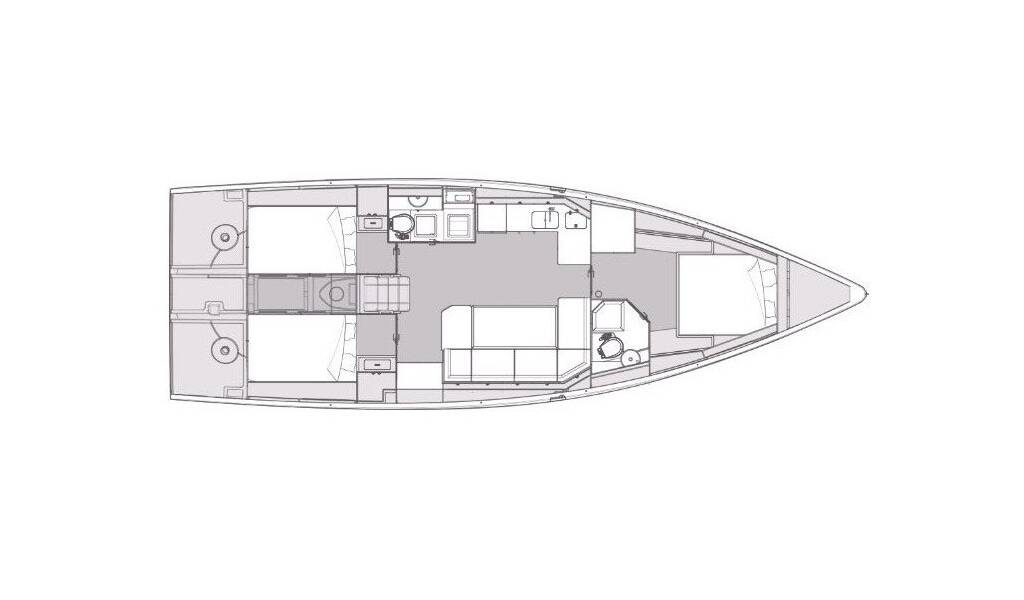 Sailing yacht Elan Impression 45 Starlight