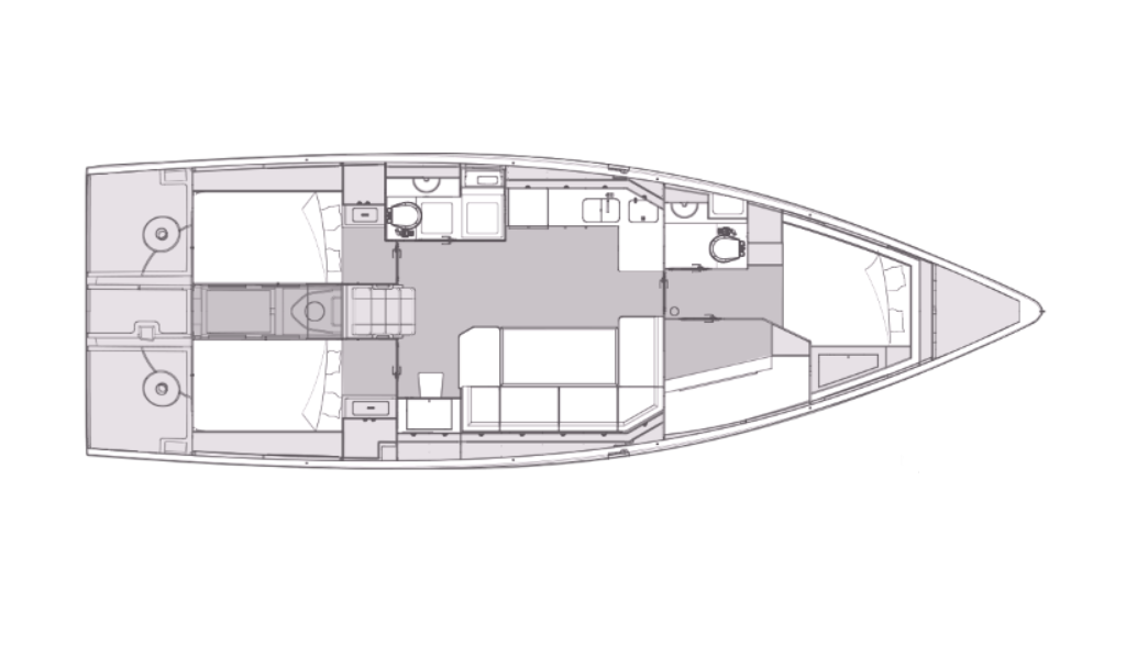 Segelyachten Elan Impression 45 Trinity