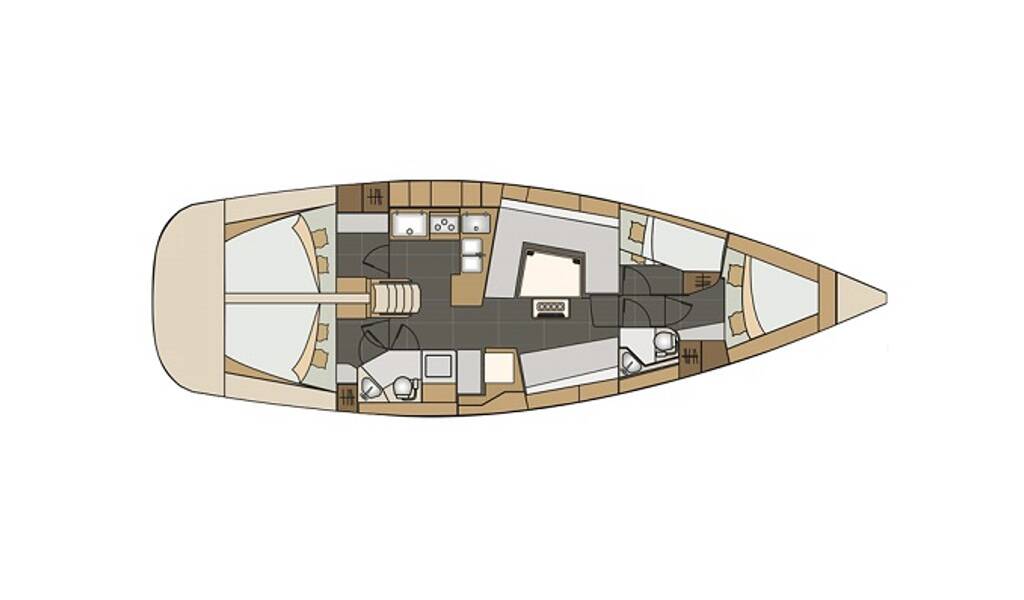 Sailing yacht Elan Impression 45 Heidi
