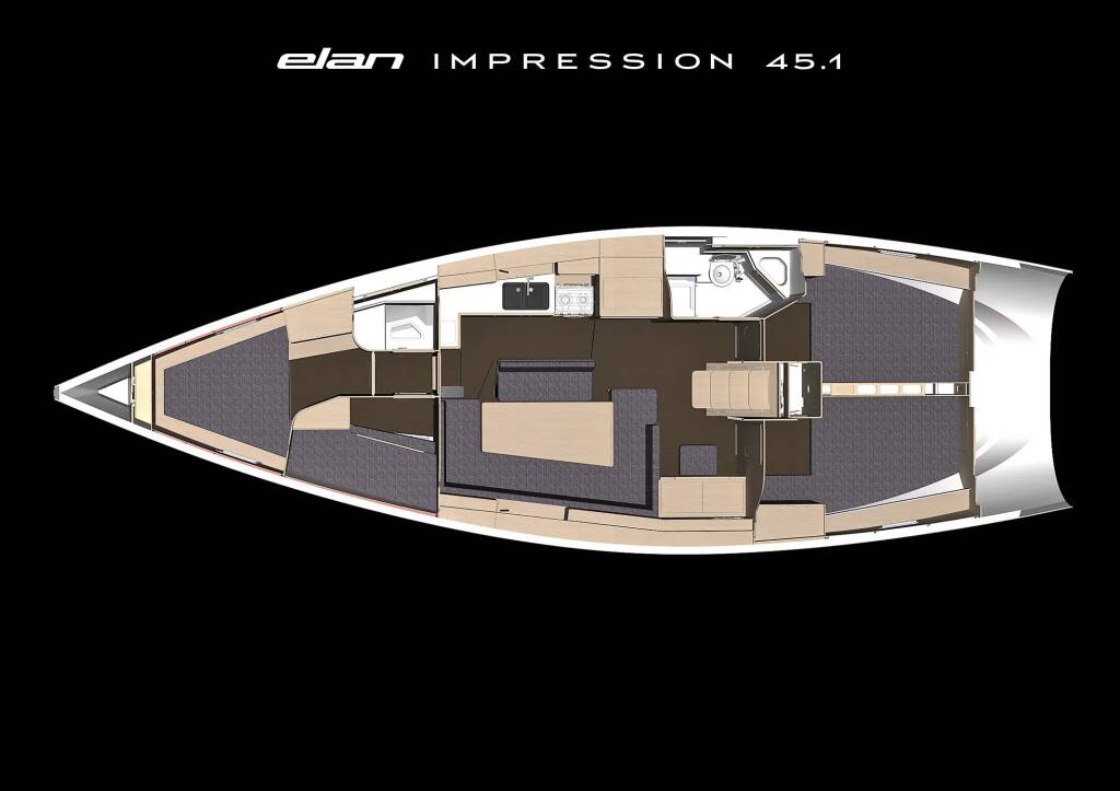 Sailing yacht Elan Impression 45.1 HMS Magnolia