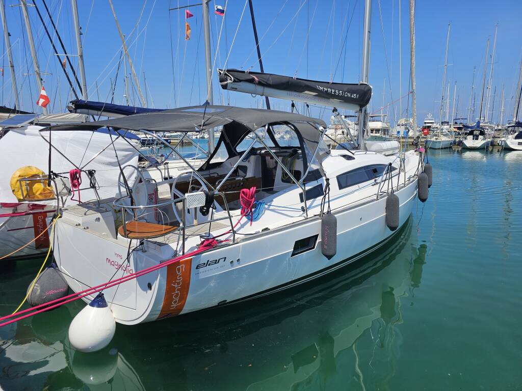 Sailing yacht Elan Impression 45.1 HMS Magnolia