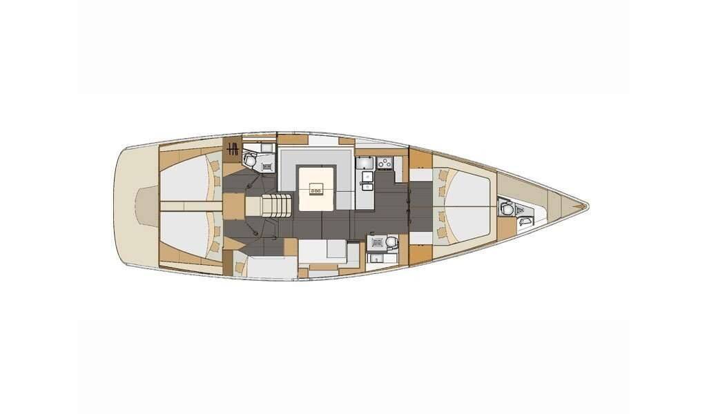 Sailing yacht Elan Impression 50 Virginia