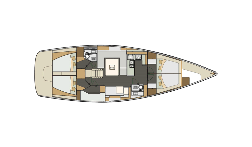 Sailing yacht Elan Impression 50 Vuschi