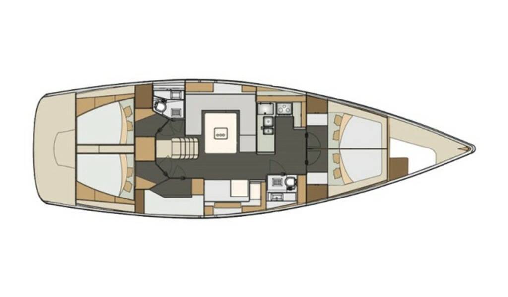 Sailing yacht Elan Impression 50 Lena