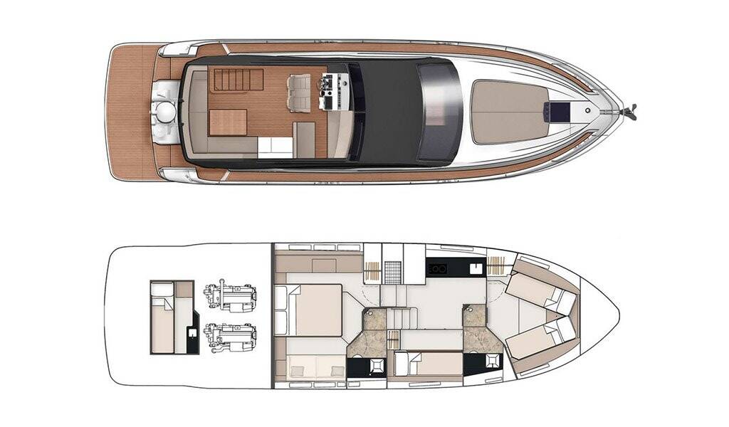 Motoryacht Fairline Squadron 50 Get Lucky
