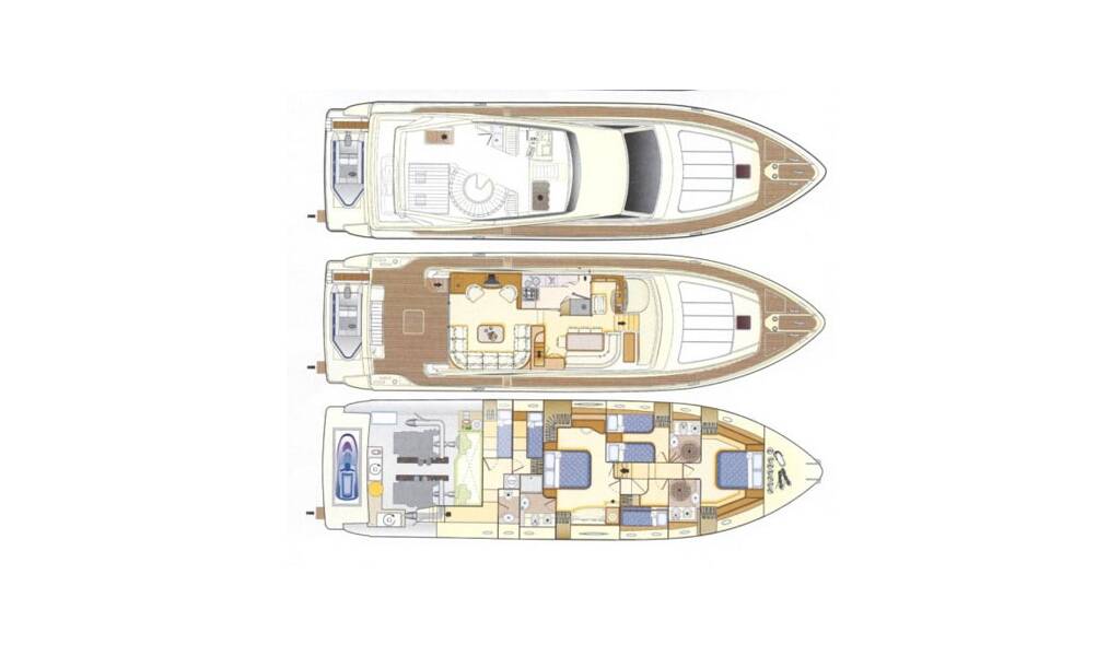 Luxus-Motoryacht Ferretti Yachts 68 Mary