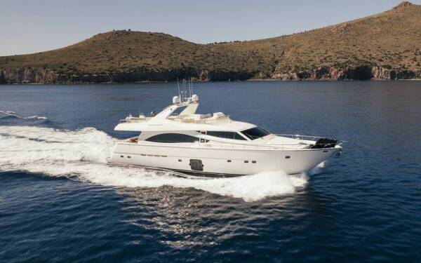 Ferretti Yachts 830 Lidia Glyfada Marina
