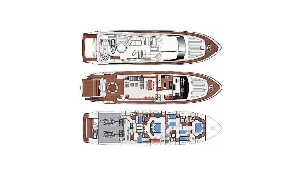 Motoryacht Ferretti Yachts 880 Estia YI
