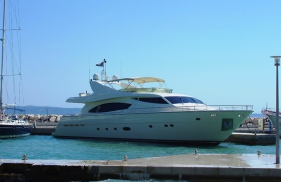 Ferretti Yachts 880 Estia YI Yacht Club Marina Salamina, Athens area