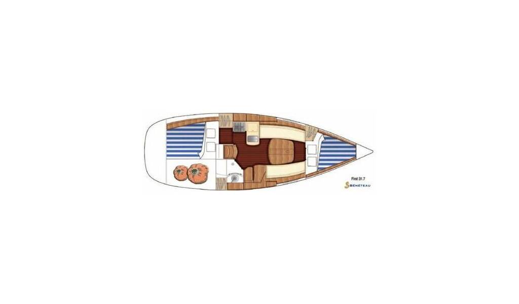 Sailing yacht First 31.7 Ruta