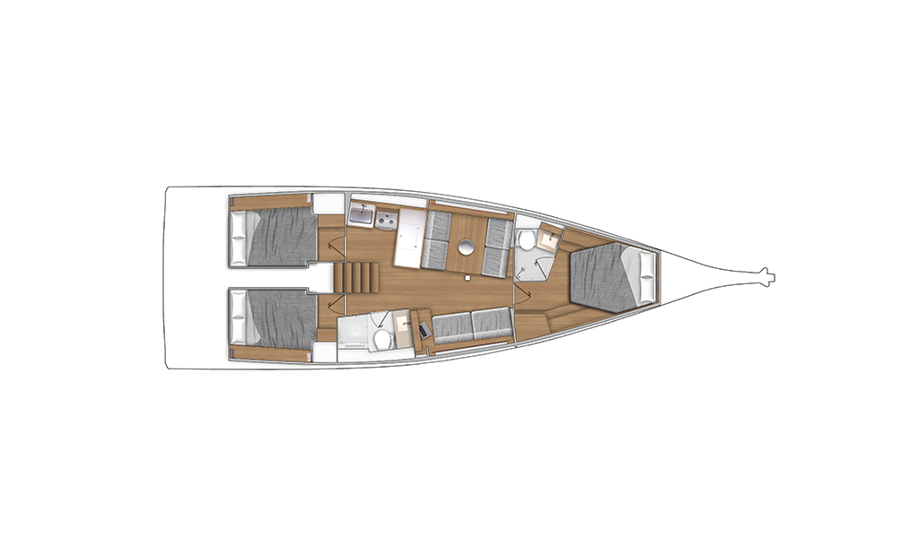 Sailing yacht First 44 Titi