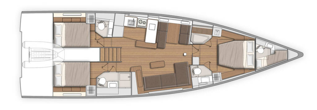 Sailing yacht First 53 Silhuette