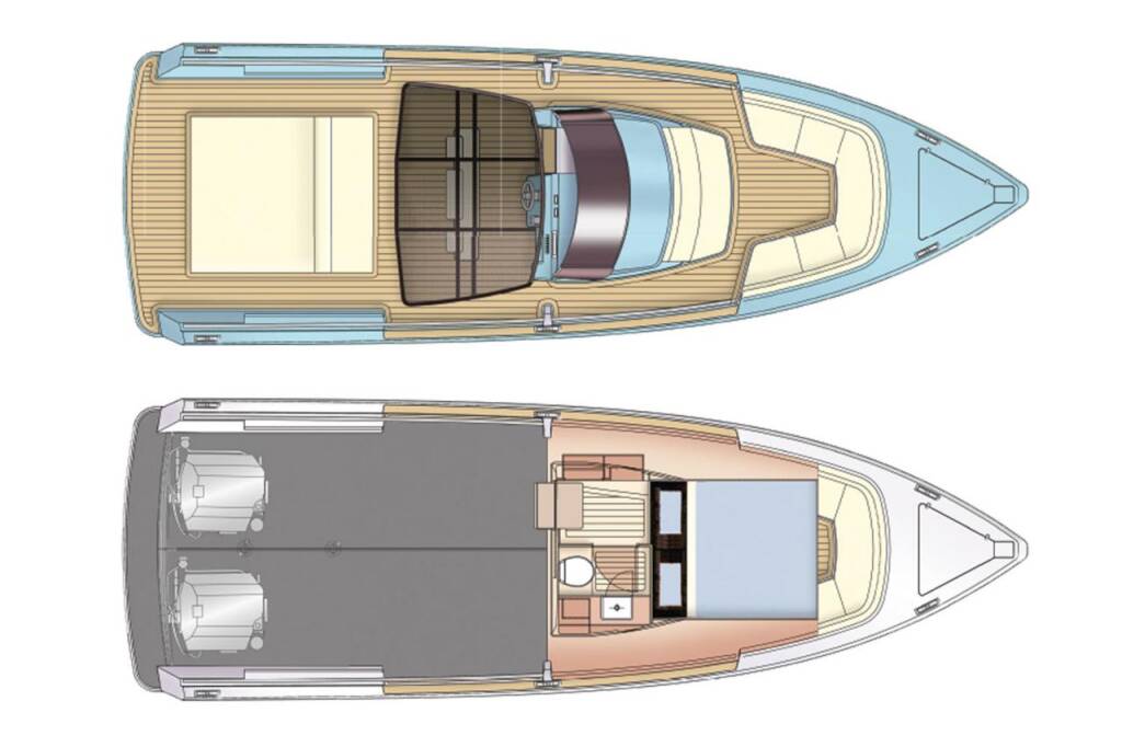 Motorboot Fjord 36 Open No Name