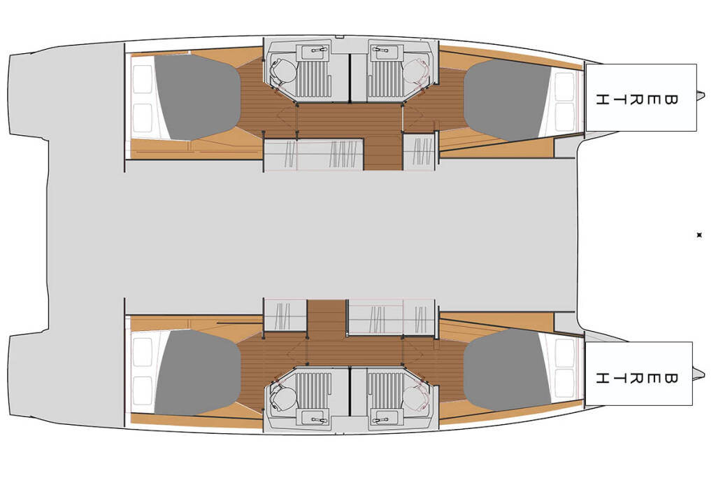 Katamaran Fountaine Pajot Astrea 42 Quatuor Rosual Mar 467/2025