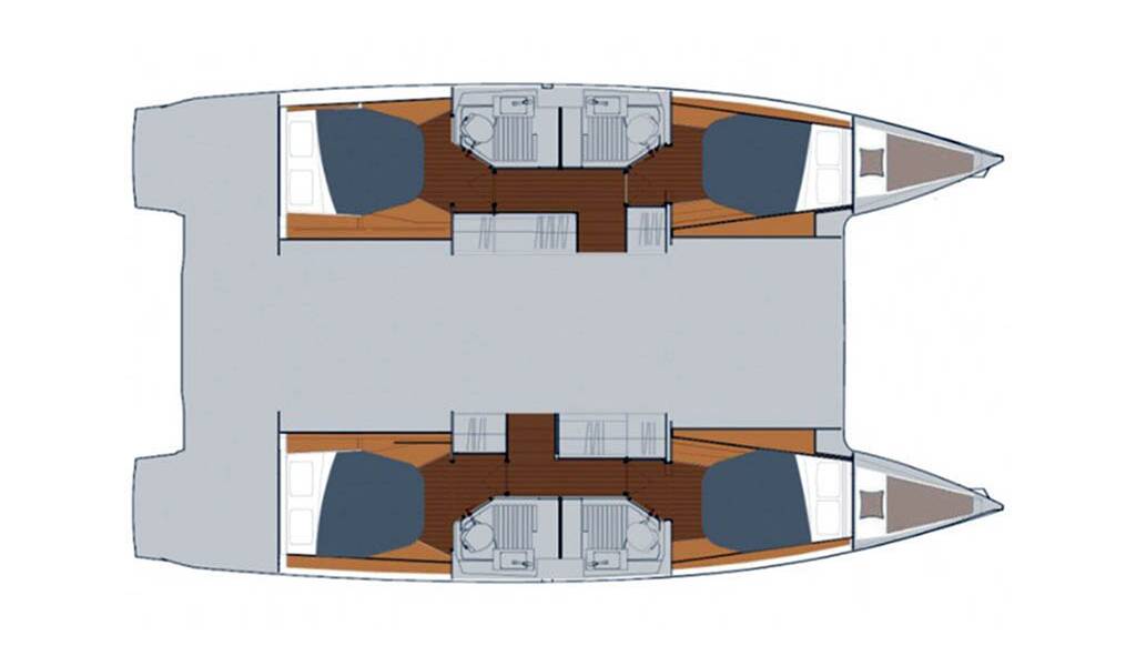 Catamaran Fountaine Pajot Astrea 42 Barramundi III
