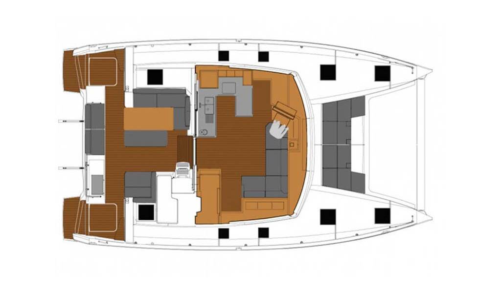 Catamaran Fountaine Pajot Astrea 42 Barramundi III