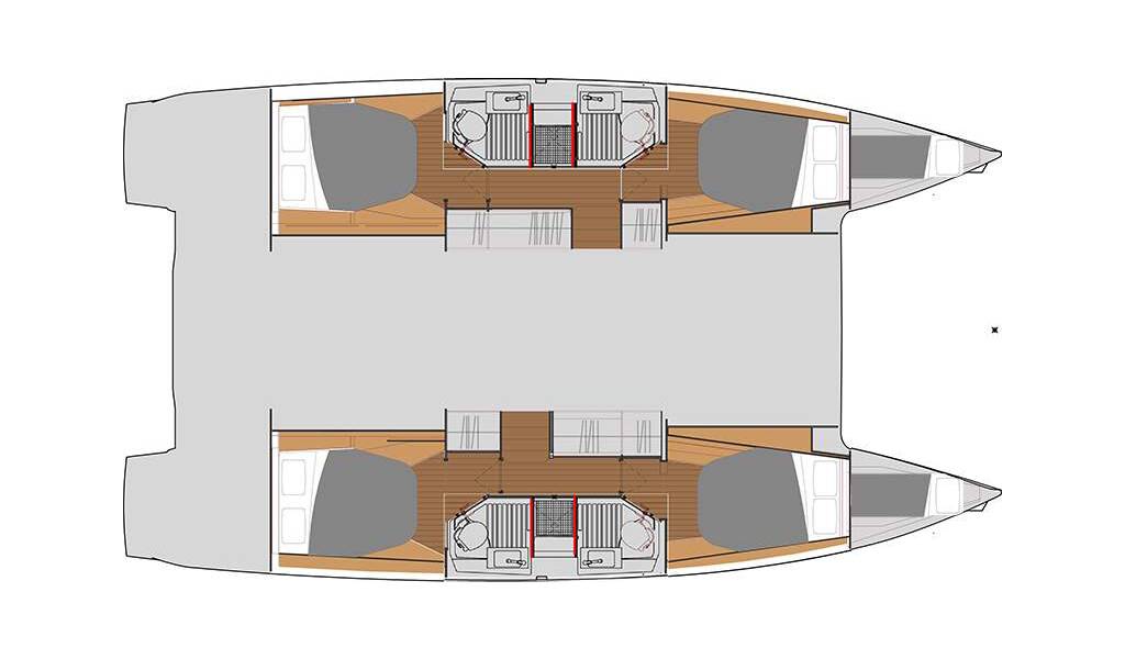Catamaran Fountaine Pajot Astrea 42 Nou Nou 1