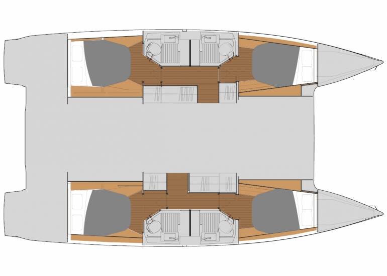 Catamaran Fountaine Pajot Astrea 42 Argo I