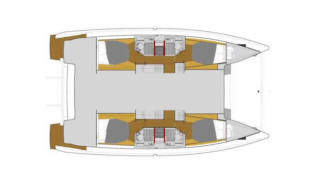 Katamaran Fountaine Pajot Astrea 42 Flonja