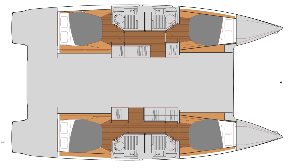 Katamaran Fountaine Pajot Astrea 42 Wave