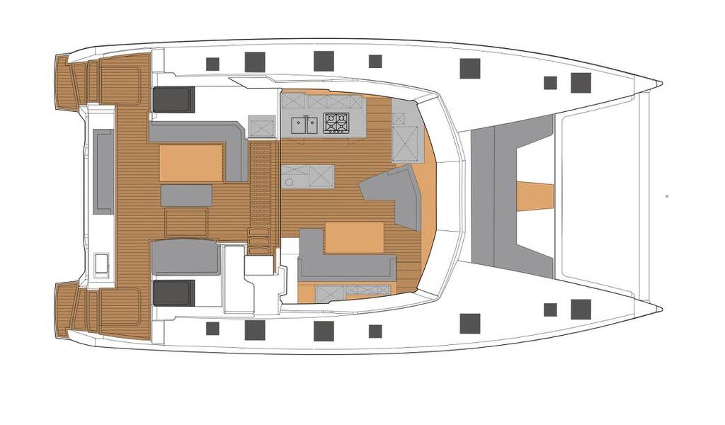 Catamaran Fountaine Pajot Aura 51 Le Grand Bogavant
