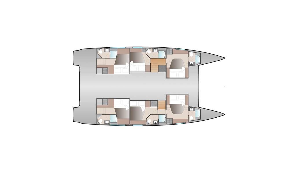 Katamaran Fountaine Pajot Aura 51 Breezer