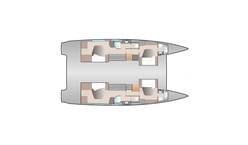 Katamaran Fountaine Pajot Aura 51 Princess