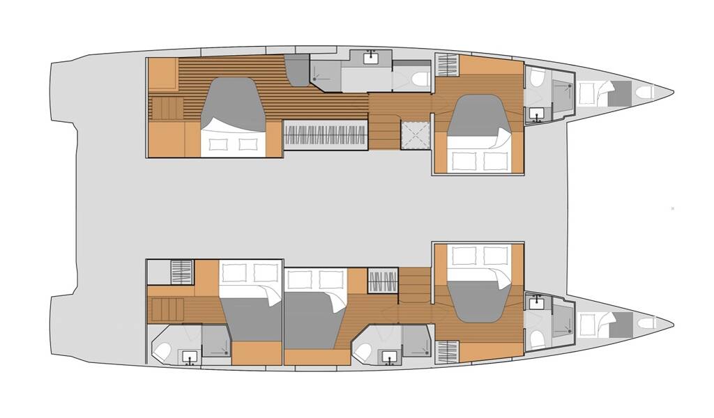Katamaran Fountaine Pajot Aura 51 BlueOne