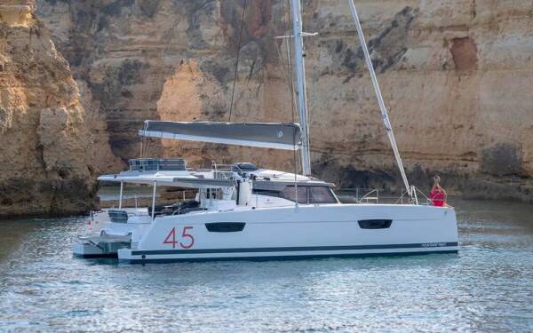Fountaine Pajot Elba 45 Nahoa Athens, Agios Kosmas marina