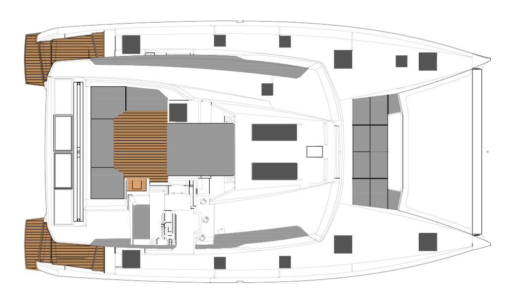 Katamaran Fountaine Pajot Elba 45 Lazuli