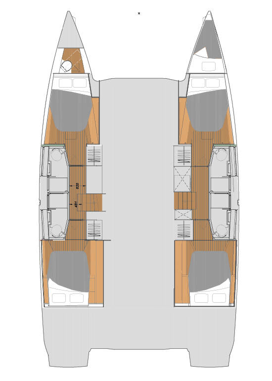 Katamaran Fountaine Pajot Elba 45 Lazuli