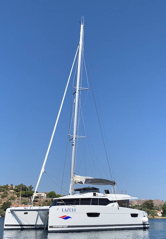 Katamaran Fountaine Pajot Elba 45 Lazuli