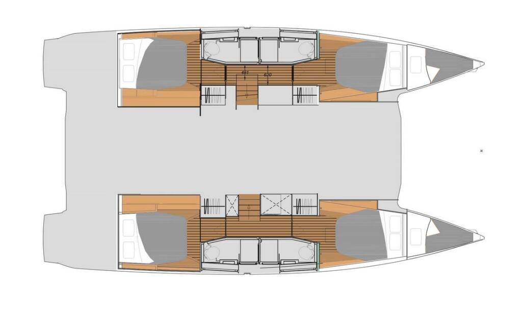 Katamaran Fountaine Pajot Elba 45 Night Breeze