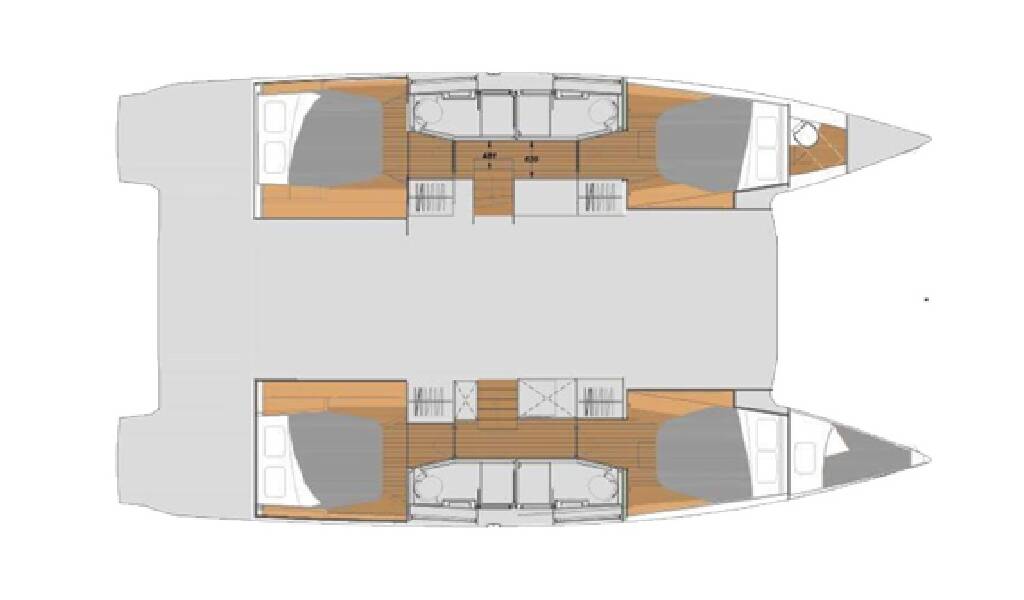 Catamaran Fountaine Pajot Elba 45 Lalom