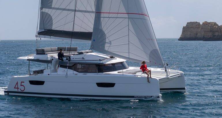 Catamaran Fountaine Pajot Elba 45 Halle Berry
