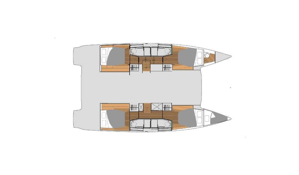 Catamaran Fountaine Pajot Elba 45 Diadem