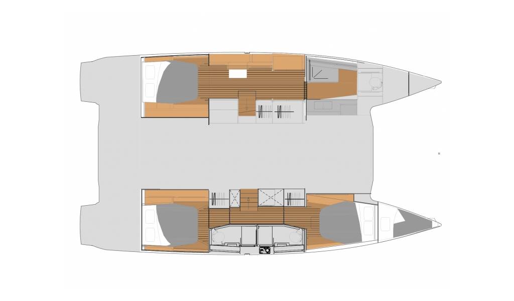 Katamaran Fountaine Pajot Elba 45 Caramita