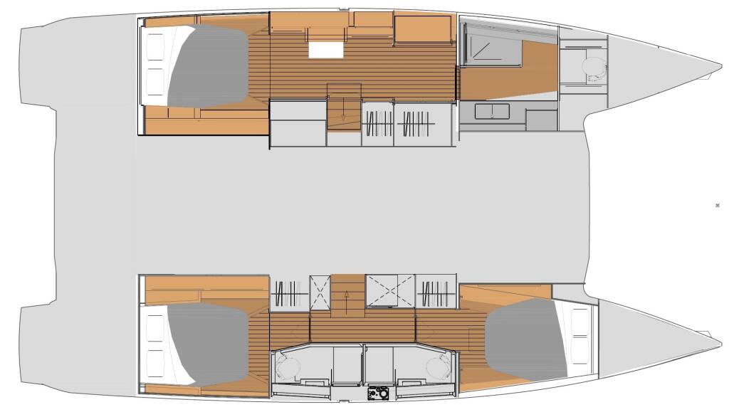 Catamaran Fountaine Pajot Elba 45 Fugu II