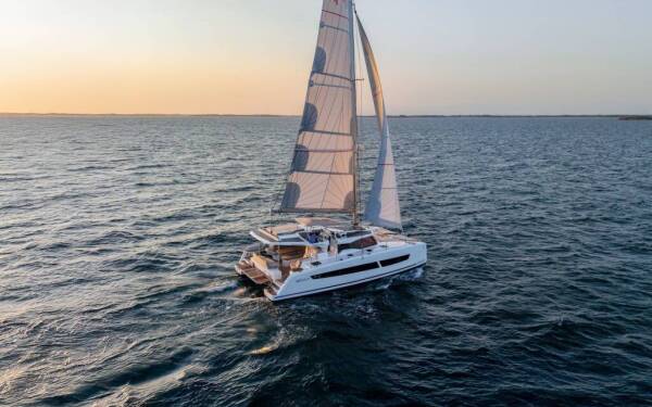 Fountaine Pajot FP 41 Quatuor 4 Olympos Lavrion, main port