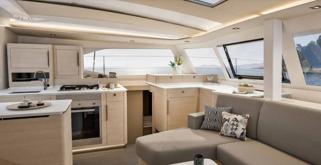 Catamaran Fountaine Pajot FP 44 Quatuor ELECTRIC MANATEE 