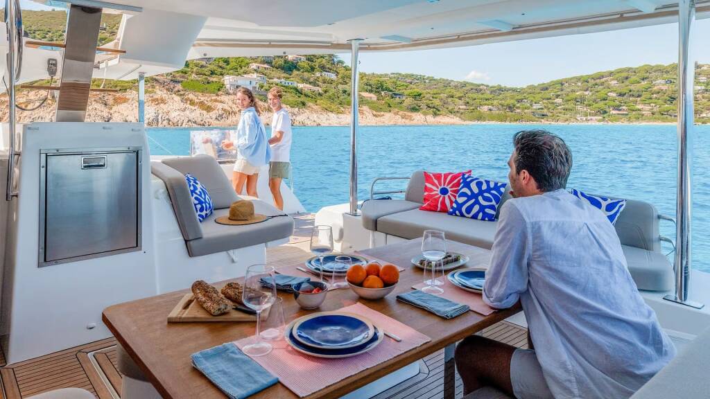 Catamaran Fountaine Pajot FP 44 Quatuor Agios Paisios