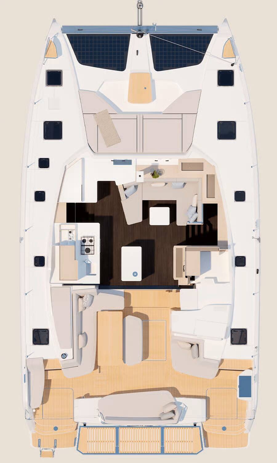 Katamaran Fountaine Pajot FP 44 Quatuor Simba